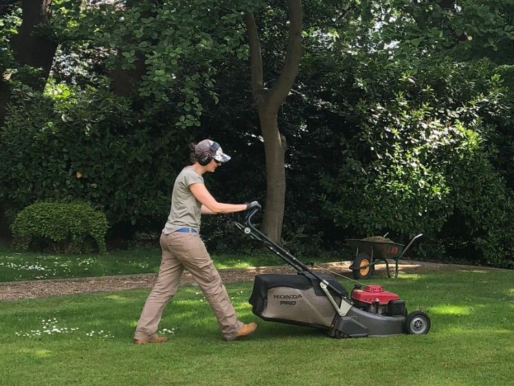 Grass cutting